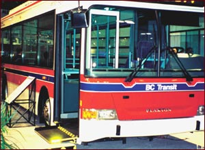 The Slideout wheelchair ramp is a great underfloor solution for the transit bus and railcar systems.